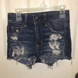 American Eagle high rise shorts